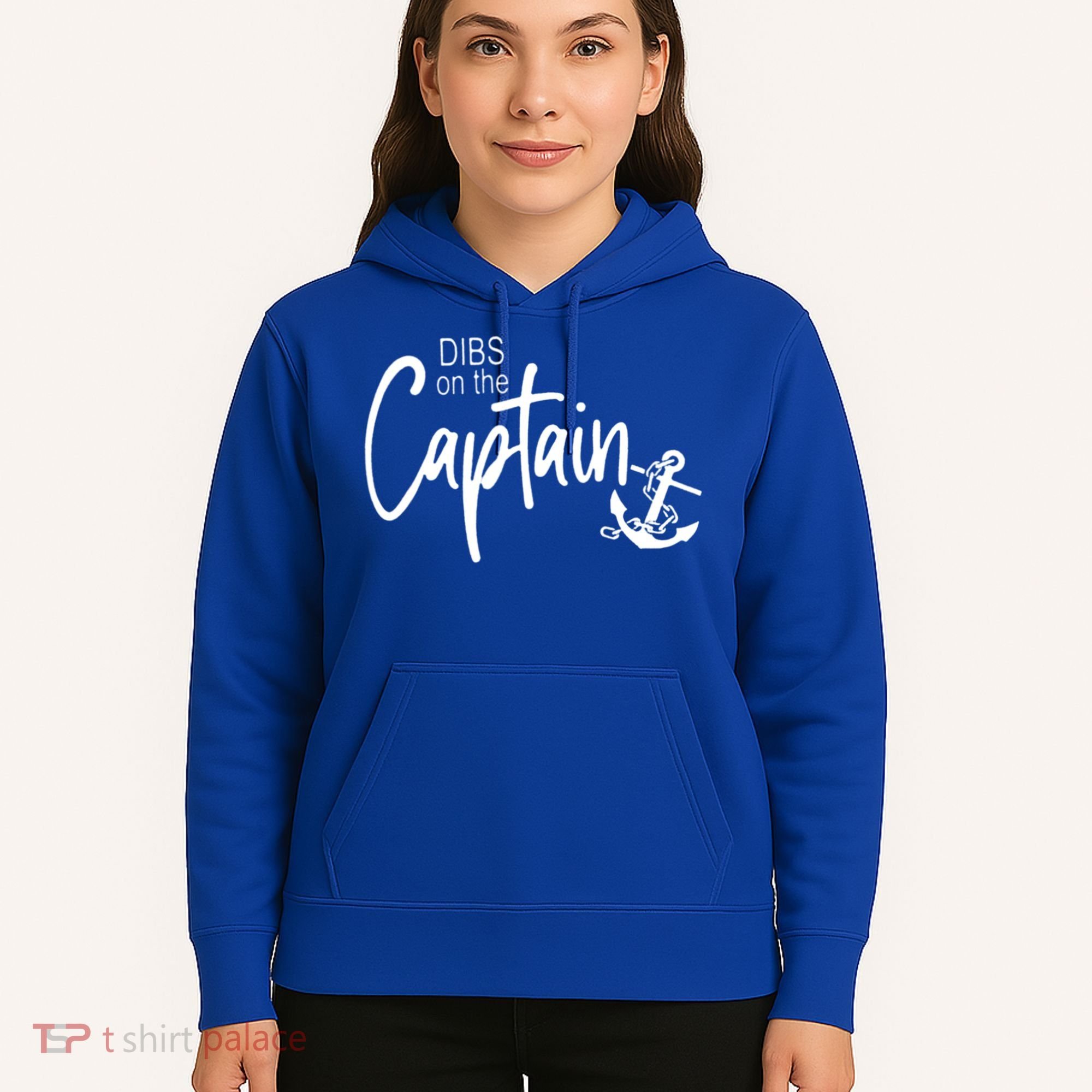 Funny Captain Wife Dibs On The Captain Hoodie