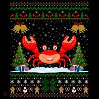Funny Crabs Xmas Gift Santa Hat Ugly Crab Christmas Cool Gift Coffee Mug thumb 5