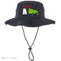 Funny Christmas XMas Cat What? Bucket Hat thumb 0