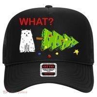 Funny Christmas XMas Cat What? Hat thumb 0