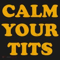 Funny Calm Your Tits Backpack thumb 2