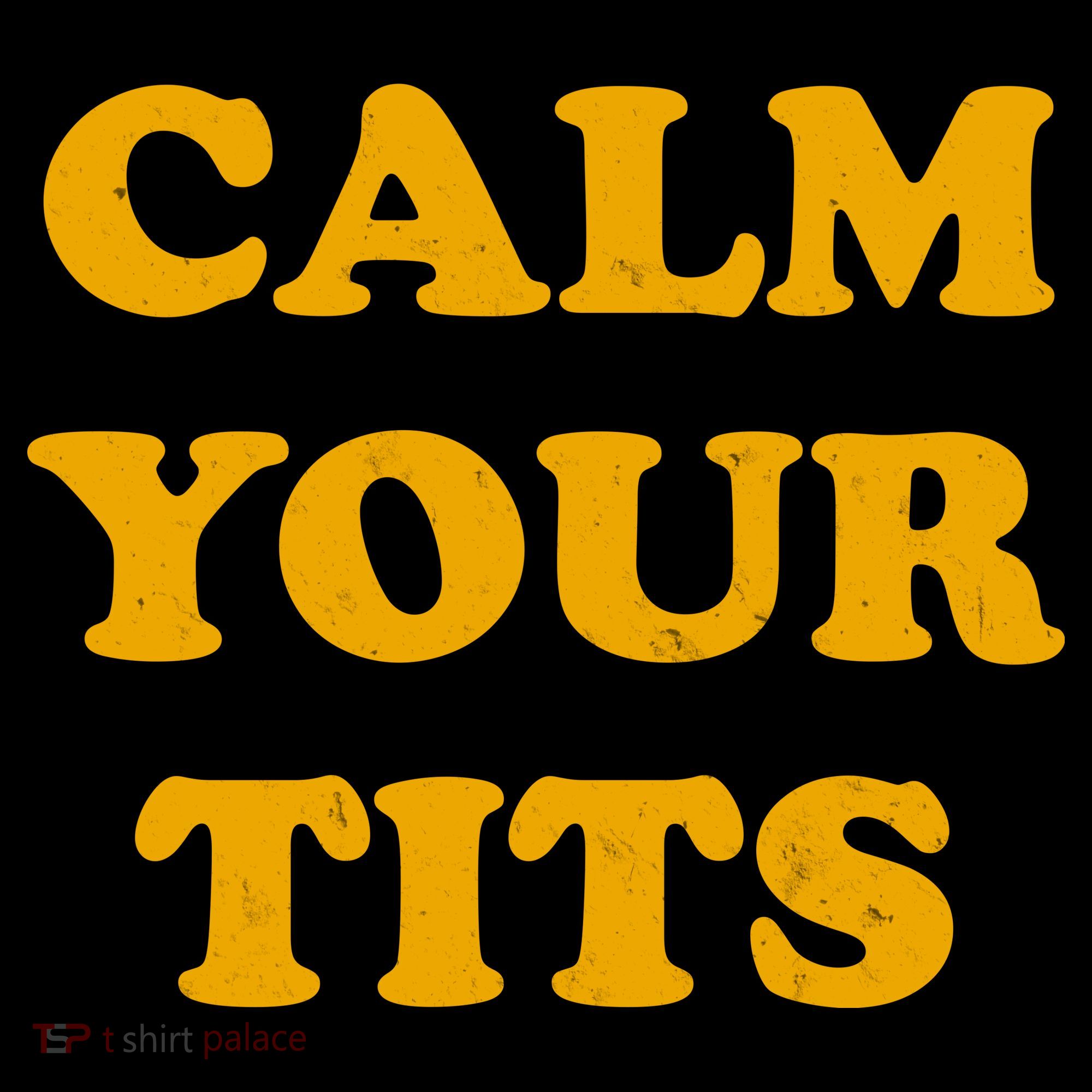 Funny Calm Your Tits Ornament