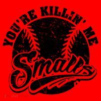 Funny Cool You're Killin Me Smalls For Softball Funny Enthusiast Gift Santa Hat thumb 1