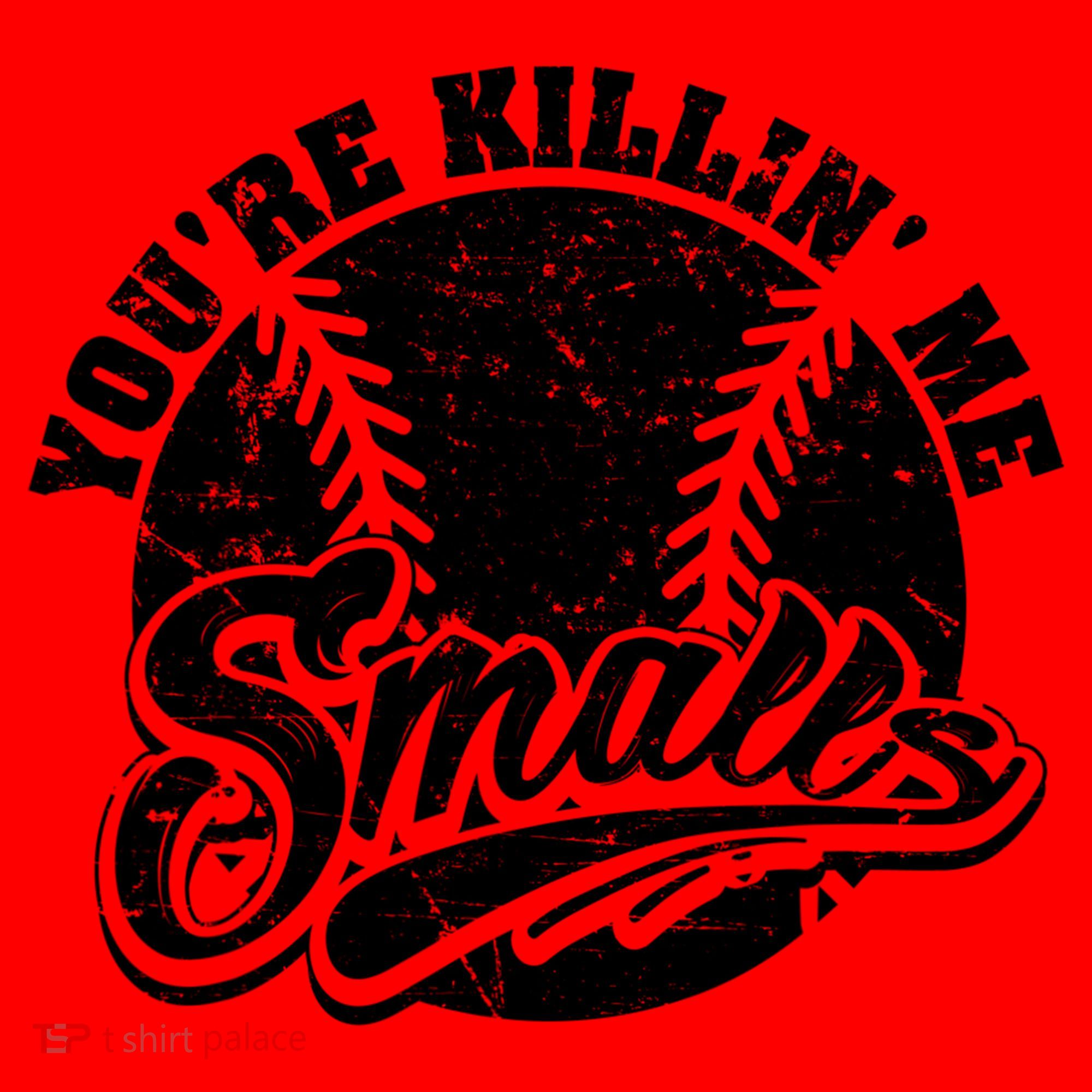 Funny Cool You're Killin Me Smalls For Softball Funny Enthusiast Gift Santa Hat