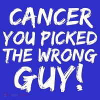 Funny Cancer You Picked The Wrong Guy Fighter Survivor Gift Sweatshirt thumb 3