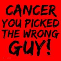 Funny Cancer You Picked The Wrong Guy Fighter Survivor Gift Santa Hat thumb 1