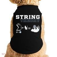 Funny Cat Yarn String Theory Doggie Tank thumb 0