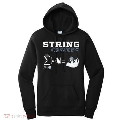 Funny Cat Yarn String Theory Women's Hoodie