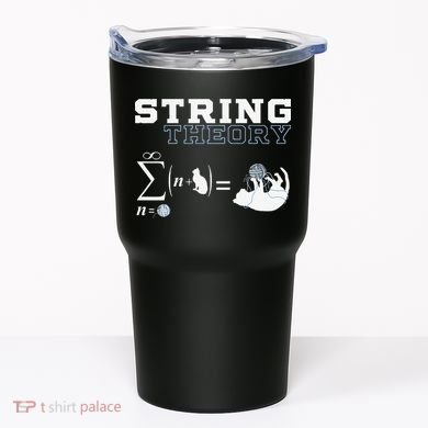 Funny Cat Yarn String Theory Tumbler