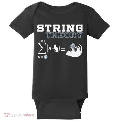 Funny Cat Yarn String Theory Baby Bodysuit