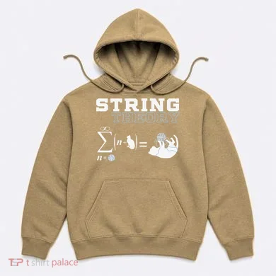 Funny Cat Yarn String Theory Hoodie
