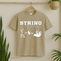 Funny Cat Yarn String Theory T-Shirt thumb 2
