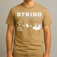 Funny Cat Yarn String Theory T-Shirt thumb 3