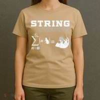Funny Cat Yarn String Theory T-Shirt thumb 4