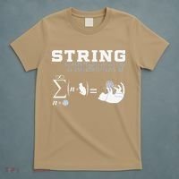 Funny Cat Yarn String Theory T-Shirt thumb 5