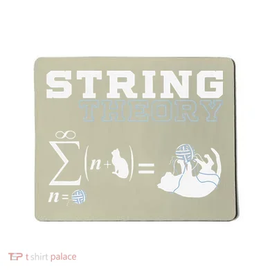 Funny Cat Yarn String Theory Mousepad