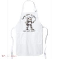 Frog Cowboy You've Just Buttered Your Last Biscuit Funny Apron thumb 0