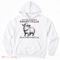 Funny Capybara You're Either A Smart Fella Or A Fart  Hoodie thumb 0