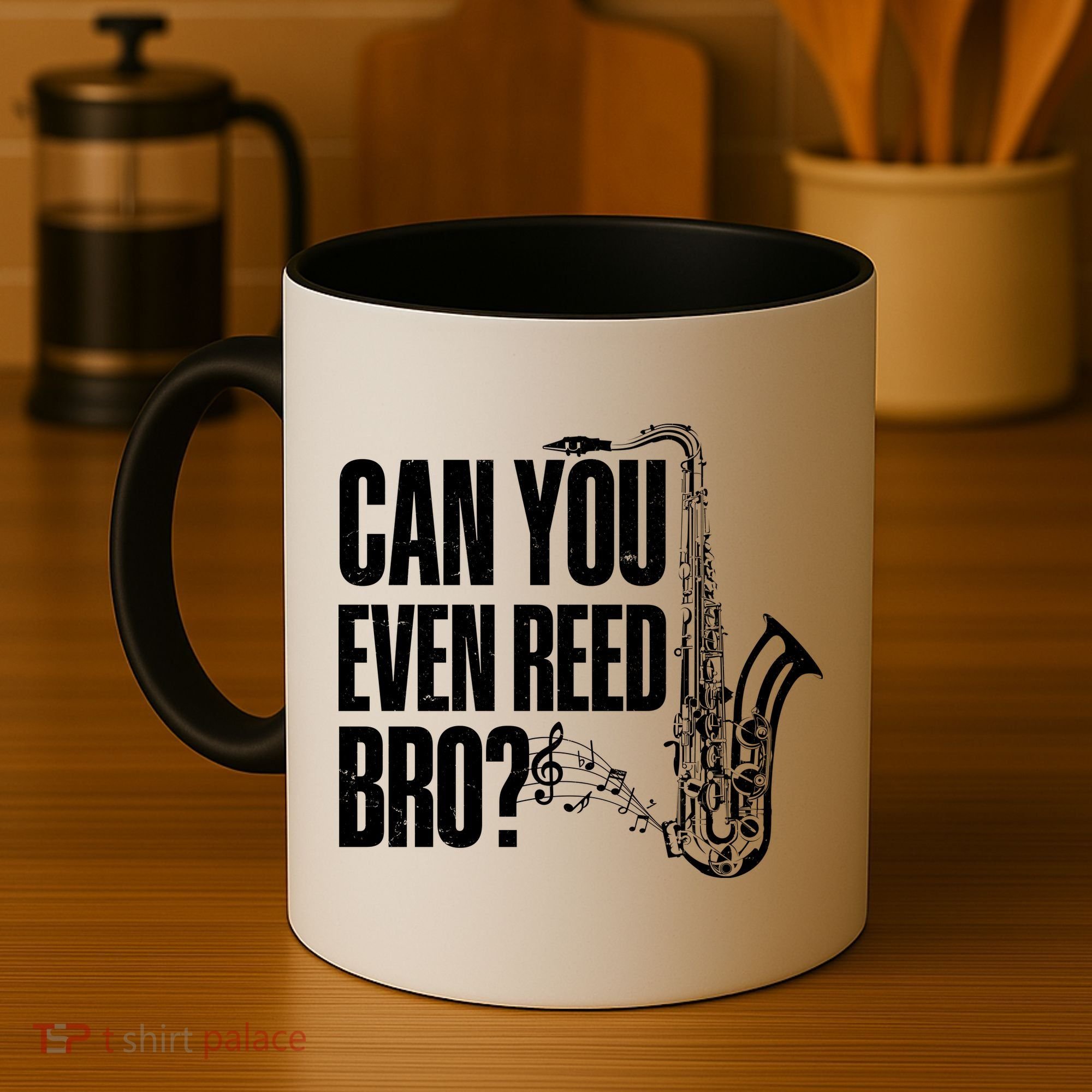 Funny Can You Even Reed Bro Saxophone Player Coffee Mug