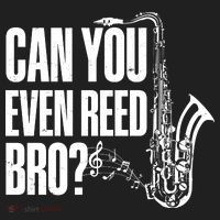 Funny Can You Even Reed Bro Saxophone Player Beanie thumb 2