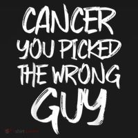 Funny Cancer You Picked The Wrong Guy Fighter Survivor Gift Women's Hoodie thumb 2