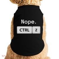Funny Ctrl Z Film Editor Filmmaking Gift Doggie Tank thumb 0