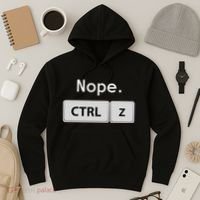Funny Ctrl Z Film Editor Filmmaking Gift Hoodie thumb 3
