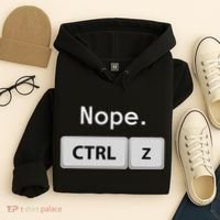 Funny Ctrl Z Film Editor Filmmaking Gift Hoodie thumb 4