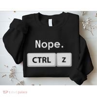 Funny Ctrl Z Film Editor Filmmaking Gift Sweatshirt thumb 2