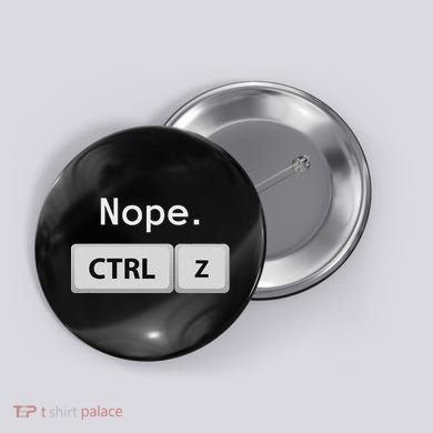 Funny Ctrl Z Film Editor Filmmaking Gift Button