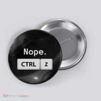 Funny Ctrl Z Film Editor Filmmaking Gift Button thumb 0