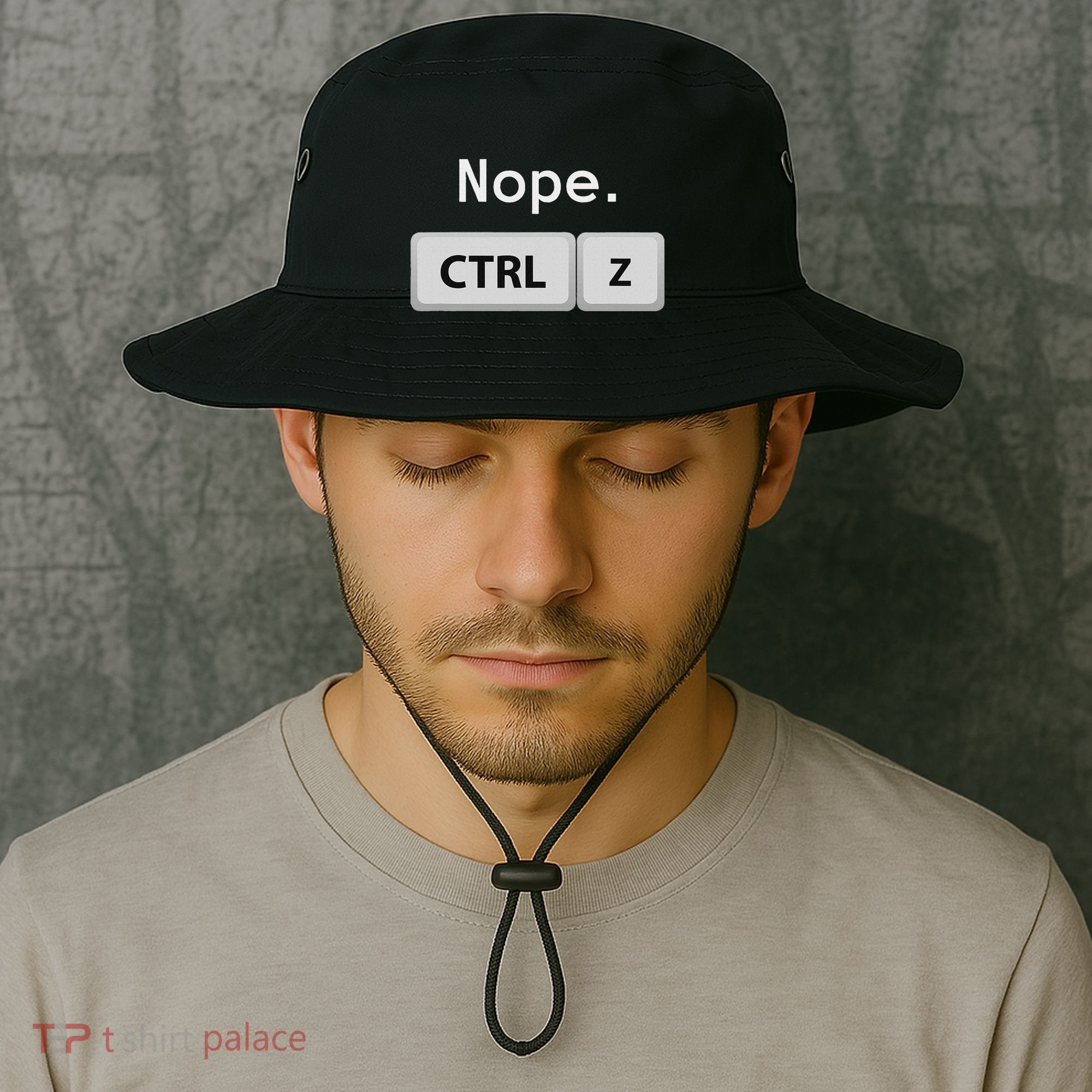 Funny Ctrl Z Film Editor Filmmaking Gift Bucket Hat