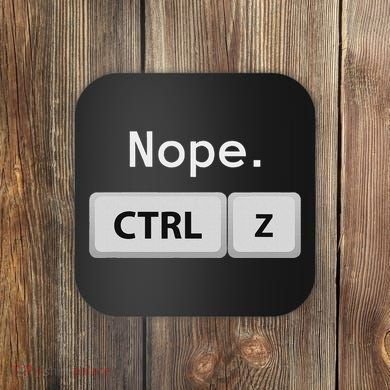 Funny Ctrl Z Film Editor Filmmaking Gift Coaster