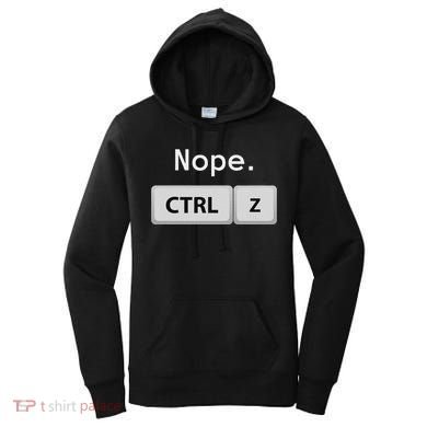 Funny Ctrl Z Film Editor Filmmaking Gift Women's Hoodie