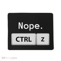 Funny Ctrl Z Film Editor Filmmaking Gift Mousepad thumb 0