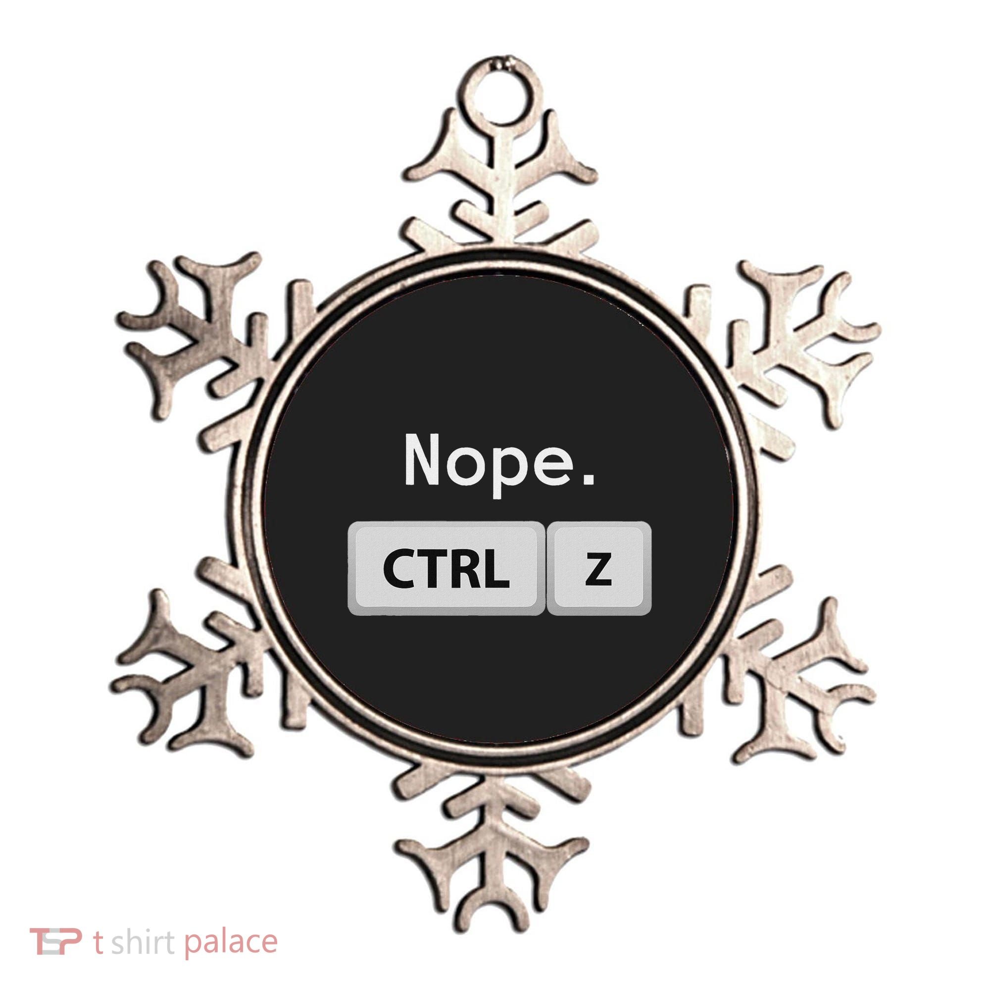 Funny Ctrl Z Film Editor Filmmaking Gift Ornament
