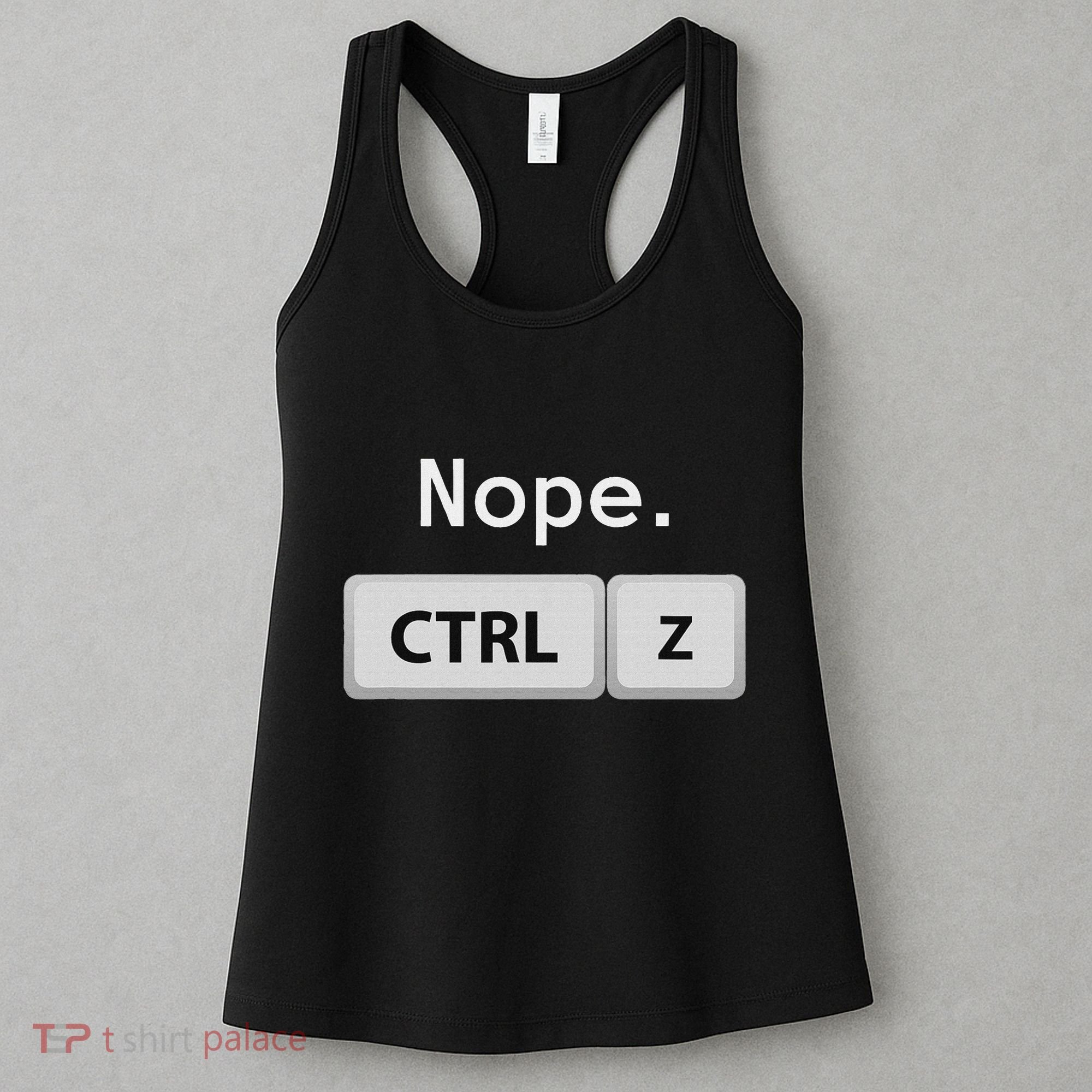 Funny Ctrl Z Film Editor Filmmaking Gift Women's Tank Top