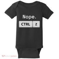 Funny Ctrl Z Film Editor Filmmaking Gift Baby Bodysuit thumb 0