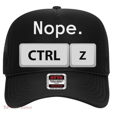 Funny Ctrl Z Film Editor Filmmaking Gift Hat
