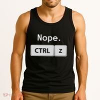 Funny Ctrl Z Film Editor Filmmaking Gift Tank Top thumb 3