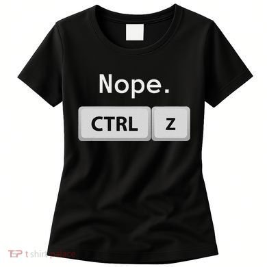 Funny Ctrl Z Film Editor Filmmaking Gift Women's T-Shirt