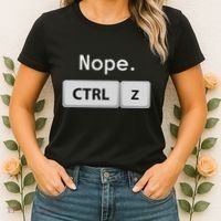 Funny Ctrl Z Film Editor Filmmaking Gift Women's T-Shirt thumb 2