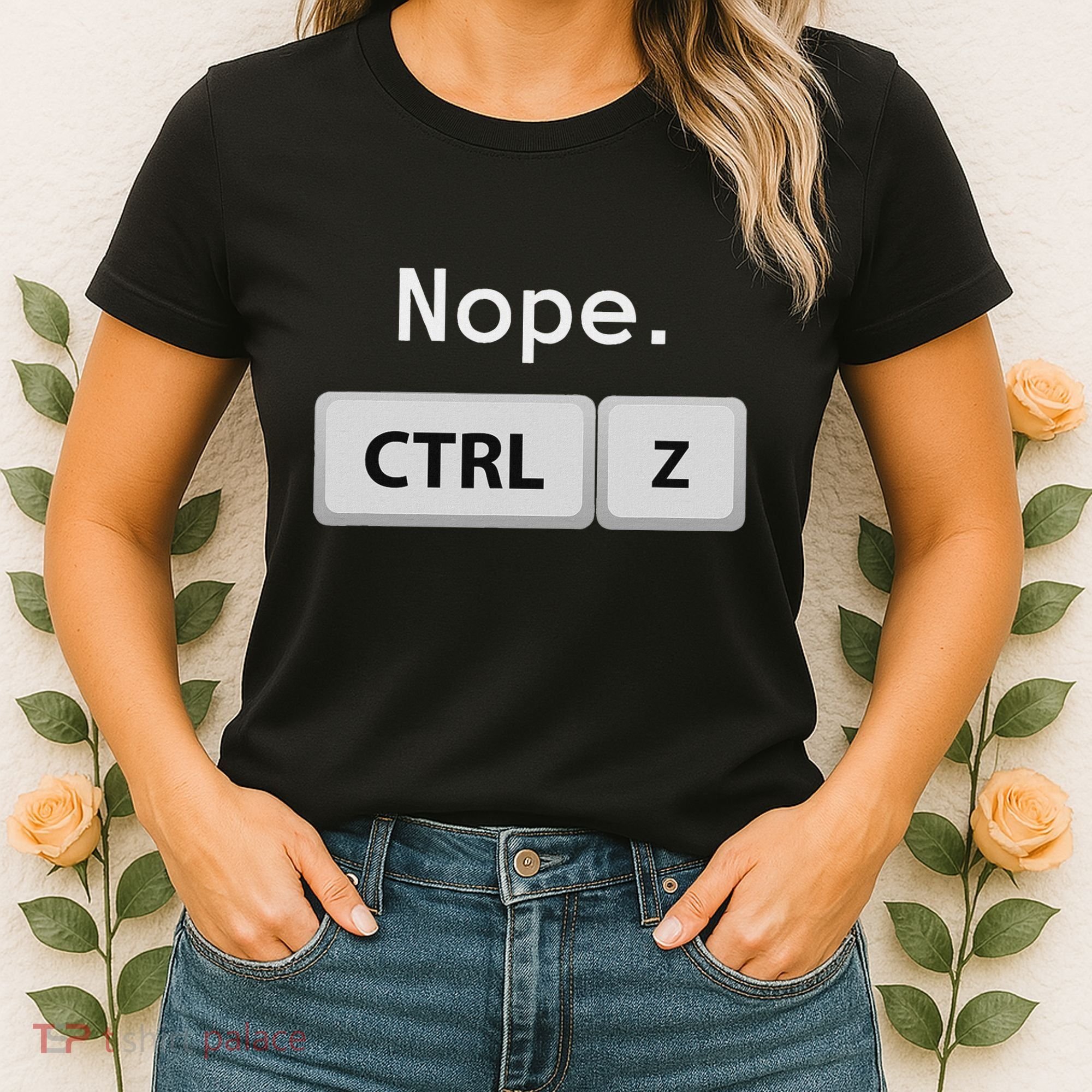 Funny Ctrl Z Film Editor Filmmaking Gift Women's T-Shirt