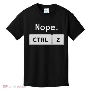 Funny Ctrl Z Film Editor Filmmaking Gift Kids T-Shirt