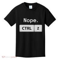Funny Ctrl Z Film Editor Filmmaking Gift Kids T-Shirt thumb 0