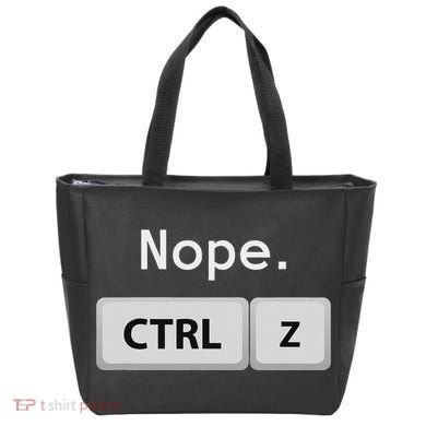 Funny Ctrl Z Film Editor Filmmaking Gift Tote Bag