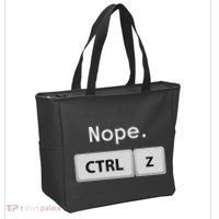 Funny Ctrl Z Film Editor Filmmaking Gift Tote Bag thumb 2