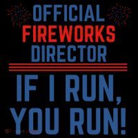 Firework Director 4th Of July Gift Pyrotech Technician Gift USA-Made Doggie Bandana thumb 2