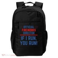 Firework Director 4th Of July Gift Pyrotech Technician Gift Backpack thumb 0