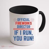 Firework Director 4th Of July Gift Pyrotech Technician Gift Coffee Mug thumb 1